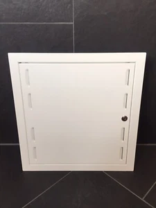 Revisionstür NEU ca 450 x450 mm Revisionsklappe Stahltür Stahl Metall Trockenbau - Bild 1 von 6