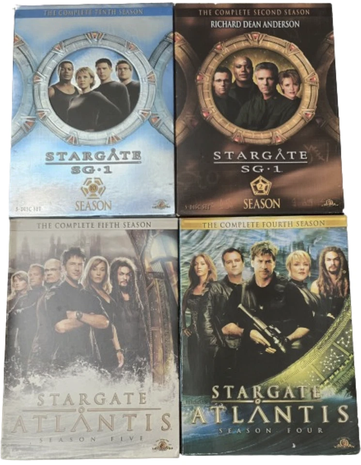 Stargate SG-1 Season 2, 10 Atlantis Season 4, 5 DVD Lot - Image 1 of 1