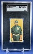 1910 Obak T212 Edward Erickson SGC Authentic