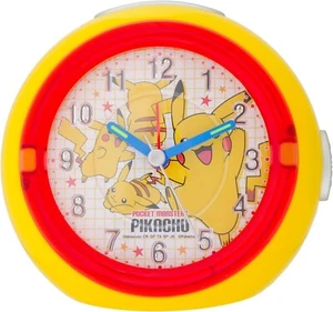 Pokémon LED Clock 8 Melody Alarms Pikachu Analog Pokemon T'S FACTORY JAPAN NEW - Picture 1 of 12