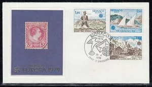 Monaco Scott 1178-80 FDC - 1979 Emissione Europa - Foto 1 di 1
