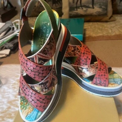 Spring Step L'Artiste AKOSA Wedge Sandal - Image 1 of 4