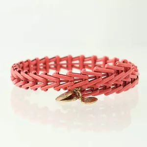New ALEX AND ANI Red-Pink Gypsy Wrap Bracelet Vintage 66 Collection Adjustable - Picture 1 of 11