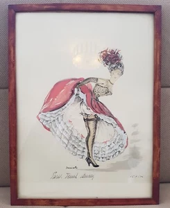 Janicotte – Paris French Can Can Girl – ca. 1960er Jahre - Bild 1 von 5