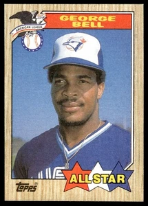 1987 Topps George Bell Toronto Blue Jays #612 - Picture 1 of 2