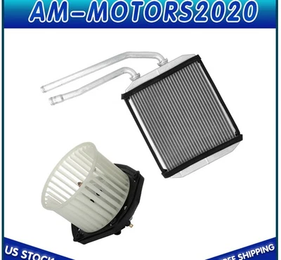 Soplador de climatización motor y núcleo de calefacción para Chevrolet K2500 Suburban 1997-1999 delantero Foto 1 de 4