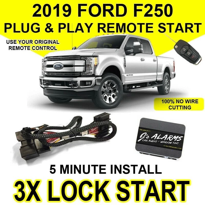 Ford F-250 2019 arranque remoto Plug & Play fácil instalación F250 Super Duty FO2 Foto 1 de 1