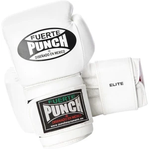 Punch Mexican Fuerte Elite Boxing Gloves - White - Bild 1 von 1