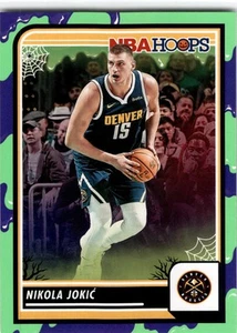 2023-24 Hoops Haunted Hoops #1 Nikola Jokic Slime - Picture 1 of 2