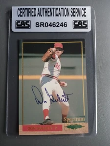 Don Gullett Cincinnati Reds 1993 Spectrum #5 Autographed Authenticated - Picture 1 of 2