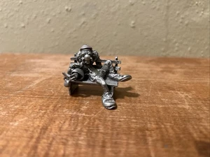 Boyd Perry 1987 80s Vtg Pewter Clown On Bench UNDER PAR Gold Golfing Miniature - Picture 1 of 7