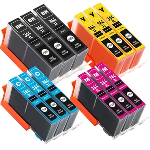 12x DRUCKER PATRONEN mit Chip für HP 364 XL Photosmart 5510 5515 5520 6510 6520 - Bild 1 von 12