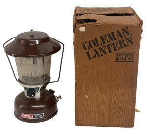 Vintage Colemam 275A710 Laterne Two Mantle Modell 275 + Originalkarton Made in USA - Bild 1 von 11
