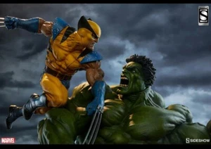 Estatua Maqueta Hulk vs Wolverine Exclusiva de Marvel Sideshow Nº XM Prime 1 - Imagen 1 de 10