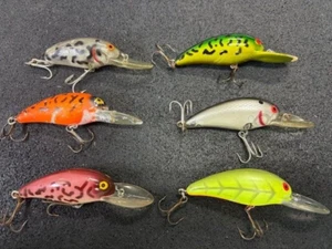 6 - Vintage Bomber Model 7A Crankbaits - #439 - Picture 1 of 1