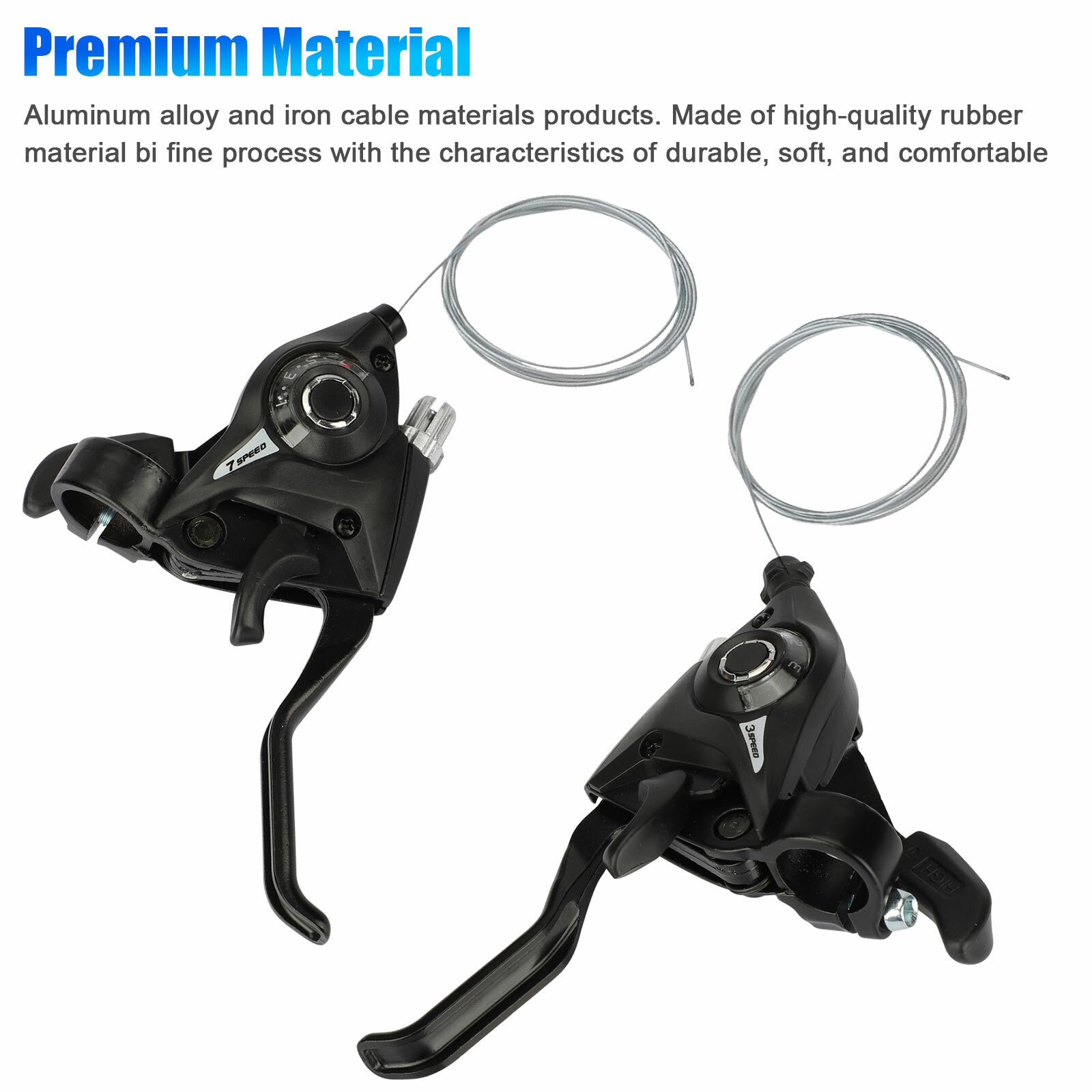 x7 21 Speed Bicycle Shifter Levers 