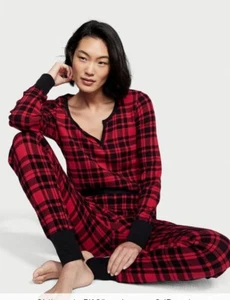 *Nuevo con etiquetas Conjunto de pijama Victoria's Secret Henley talla 2XL REG LENTH $59.95 - Imagen 1 de 5