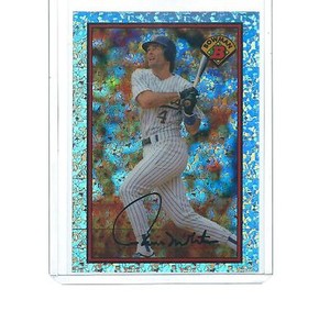 2014 BOWMAN BASEBALL 1989 BOWMAN IS BACK SILVER DIAMOND REFRACTOR PAUL MOLITOR