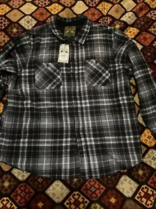 anchorage expedition Lined Out Doors Black & Gray flannel Men’s 2XB NWT New - Picture 1 of 7