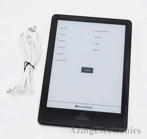 Amazon Kindle Paperwhite (11th Gen) M2L3EK 8GB E-Reader - Black - Picture 1 of 10