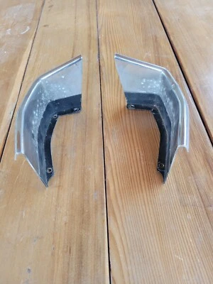 1972 Dodge Dart Swinger переднее крыло хромированная отделка. Пара LH RH - Изображение 1 из 4