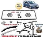 FOR VAUXHALL ASTRA 1.4 + 16V 90BHP 2005-2010 TIMING CAM CHAIN KIT & GEARS GASKET