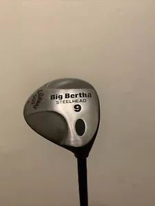 Callaway Big Bertha SteelHead #9 Wood, WRH Gems Ladies Flex Graphite Shaft - Picture 1 of 10