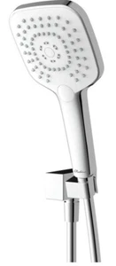 Oliveri MONACO HAND SHOWER HEAD 120mm Rose, With Bracket, G 1/2 Female CHROME - Picture 1 of 2