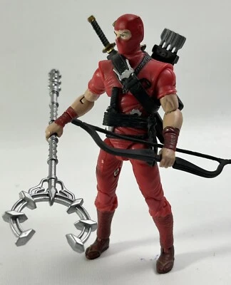 Gi Joe 25 aniversario Cobra Red Ninja v3 Hasbro 2008 sin soporte Foto 1 de 2