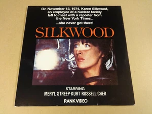2-DISC LASERDISC / SILKWOOD (MERYL STREEP, KURT RUSSELL, CHER) - Imagen 1 de 2