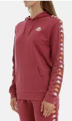 KAPPA 222 BANDA THEBUNDABERG Pullover Felpa FELPA CON CAPPUCCIO Taglia L Nuova - Immagine 1 di 4