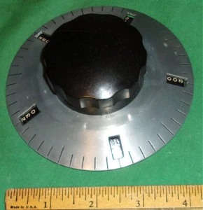 National HRO Tuning Knob Clean! Good Condition, Used (1930's) - Zdjęcie 1 z 5