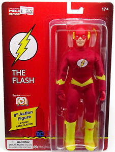 DC WORLDS GREATEST MEGO HEROES - THE FLASH 8" INCH / ca. 20 cm ACTIONFIGURE MEGO