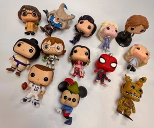 13 pc Funko POP figure LOT Resale Bulk, Junk Drawer Grab Bag - no boxes - Picture 1 of 20