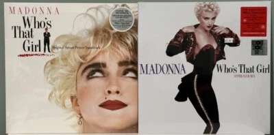 “MADONNA” “Who's That Girl” Super Bundle LP & Super Club Mix RSD Colored Vinyl - Image 1 of 4