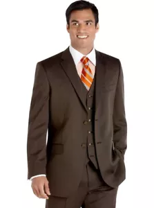 Michael Kors Men's Brown Wool Blazer Sports Jacket sz. 42R 134807 - Picture 1 of 1