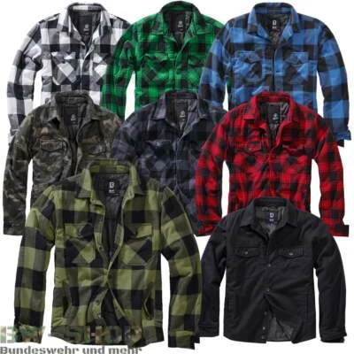 CHECK SHIRT LUMBER GEFÜTTERT HOLZFÄLLERHEMD WINTER HEMD KARIERT LANGARM FLANELL - Bild 1 von 4