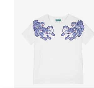 Kenzo Kids White T-shirt With Kenzo Print Size 14 - Picture 1 of 3