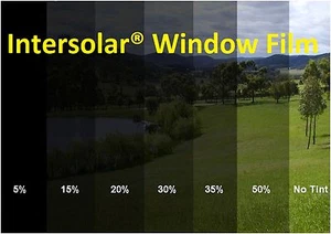 Papel Ahumado para vidrios Autos Casas negocios hecho en EE. UU. Intersolar® - Imagen 1 de 3