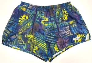 SAUCONY Herren LARGE Sportshorts - mit kurzem Innenfutter - Aquarell Grafik - Bild 1 von 17