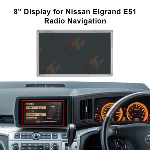Pantalla de 8" para Nissan Elgrand E51 radio navegación - Imagen 1 de 2