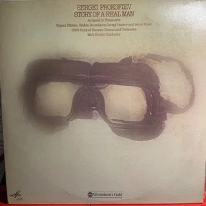 PROKOFIEV-STORY OF A REAL MAN-OPERA-ERMLER-ORIGINAL ABC RECORDS 2-LP VINYL-USED - Imagen 1 de 8