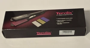 Terviiix Crimpatrice per Capelli da Donna con 4 Piastre Intercambiabili, Cheratina e Argan 5 - Foto 1 di 5