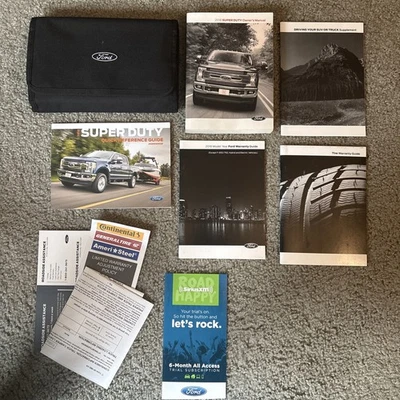 2018 18 Ford F-250 F-350 F-450 Super Duty Owners Manual Guide * F 250 350 450 * - Image 1 of 4