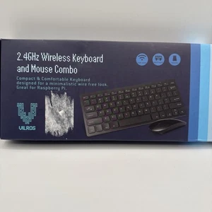 2.4GHz Wireless Compact Mini Keyboard And Mouse Combo - Picture 1 of 7