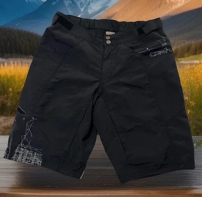 Pantalones cortos y forro de ciclismo de montaña Dakine para hombre negros con gráficos grises M Foto 1 de 4