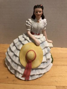 Avon 1983 Vivien Leigh as Scarlett O'Hara “Gone With The Wind Figurine Porcelain - Bild 1 von 6