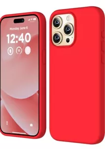 Compatible With iPhone 15 Pro Max Case, Liquid Silicone Full Body Shockproof - Picture 1 of 6