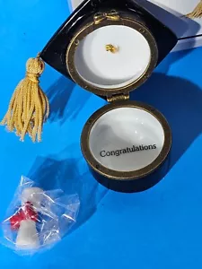GRADUATION CAP Hinge Box w/ "DIPLOMA" Trinket Hat PHB Midwest of Cannon Falls - Picture 1 of 15
