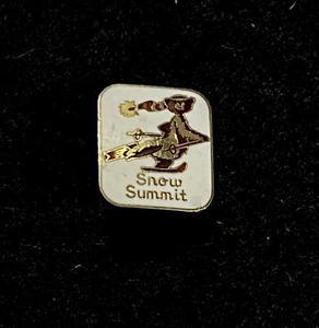 SNOW SUMMIT Skiing Ski Pin Badge Big Bear Lake CALIFORNIA Resort Travel Lapel - Picture 1 of 3